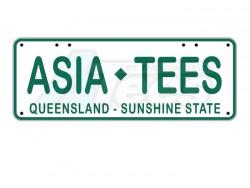 Miscellaneous All Realistic Queensland Licence Plate (ASIATEES) For RC Cars by ATees