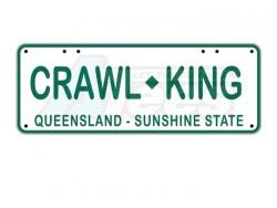 Miscellaneous All Realistic Queensland Licence Plate  (CRAWLKING) For RC Cars by ATees