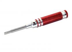 Miscellaneous All Flat Head Screwdriver 2.0 X 65MM - Red by Team Raffee Co.