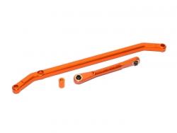 Team Losi Night Crawler Aluminum Steering Linkage - 1 Pc Orange by Boom Racing