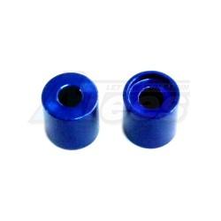 Kyosho Lazer ZX-5 Steering Collar (Blue) by KM Racing