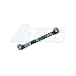 Kyosho Mini-Z MR-03 MR03 Aluminum Tie Rod wide -1° (Powder Blue) by KM Racing