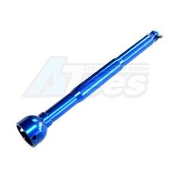 Kyosho Lazer ZX-5 Front Swing Shaft (Blue) by KM Racing