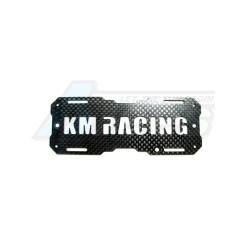 Axial AX10 Scorpion Carbon Battery Plate by KM Racing