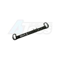 Kyosho Mini-Z MR-03 MR03 Carbon Tie Rod wide +1.5° by KM Racing