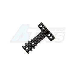 Kyosho Mini-Z MR-03 MR03 Carbon Rear Sus. Plate (0.7/Long/Super Hard) by KM Racing