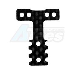 Kyosho Mini-Z MR-03 MR03 Carbon Rear Sus. Plate (0.8/Short/Ultra Soft) by KM Racing