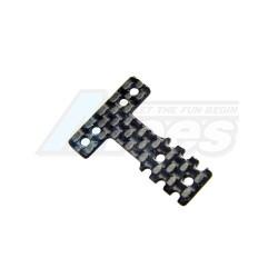 Kyosho Mini-Z MR-03 MR03 Carbon Rear Sus. Plate (0.7/Short/Super Soft) by KM Racing