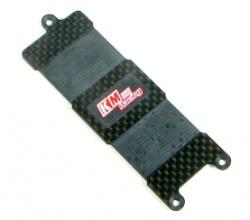 Kyosho V-One-RRR V-ONE RRR Graphite Battery Tray by KM Racing