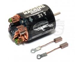 Miscellaneous All Tuned Machine Modified 540 Brushed Motor 21T w/ 1 Pair Brush by Snow Panther