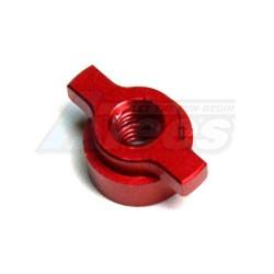 Kyosho ULTIMA RB6 Aluminum Diff Nut Red by EXOTEK Racing