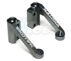 Team Losi 22 Aluminum Servo Mount Set Gun Metal by EXOTEK Racing