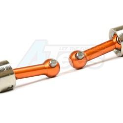 HPI Micro RS4 / Drift Front CVD Axle Set Orange by EXOTEK Racing