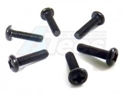 Himoto Tanto Button Head Screws 3X12mm 1/10 6P by Himoto