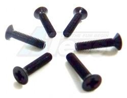 Himoto Tanto Flat Head Screws 3X14mm 1/10 6P by Himoto