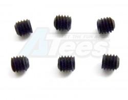 Himoto Tanto Grub Screws M4X4mm 1/10 6P by Himoto