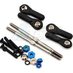 Team Losi TEN-SCTE 4WD MIP Pro4mance™ Front Steering Linkage Turnbuckle/hardware Kit All Tlr 2.0/losi Scte #13250 by MIP