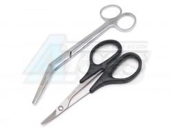 Miscellaneous All Xceed (#106463) Scissor-Set For Lexan Body 1X Angled 1X Curved by Xceed
