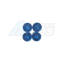 Tamiya M04 M-Chassis 11-Spoke Wheels - 4Pcs Blue by Tamiya