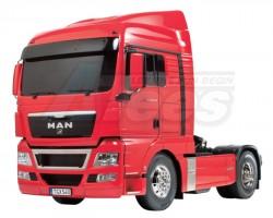 Tamiya 1/14 Truck MAN TGX 1/14 TGX 18.540 4x2 XLX Red EP Trucks Kit by Tamiya