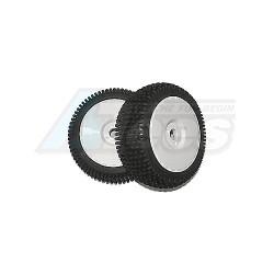 DHK Optimus XL (8381) Tire complete (white rims) (2 pcs)  by DHK