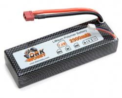 DHK Wolf BL (8131) LiPo battery (7.4V 20C 2300mAh) by DHK