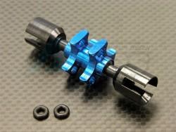 Tamiya TT-01 Aluminum Front One Way 1Pc Blue by GPM Racing