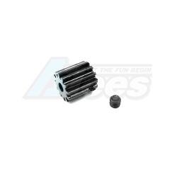 Axial EXO Steel Motor Pinion (14T) - 1 Pc Black by GPM Racing