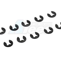 Miscellaneous All M2 E-Clip - 10pcs by 3Racing