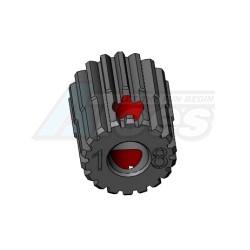Miscellaneous All 64 Pitch Pinion Gear 18T (7075 w/ Hard Coating) by 3Racing