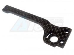 KM Racing K8 3mm Carbon Rear Gear Box Upper Plate(Long) by KM Racing