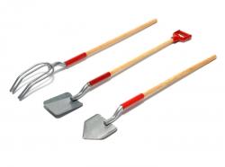Miscellaneous All RC Scale Accessories - Shovel & Straw Fork 3 Pieces Set by Team Raffee Co.