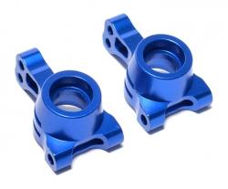 ECX Ruckus Aluminium Rear Hub Carrier (2) Blue by Boom Racing