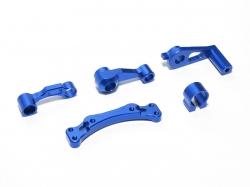 ECX Ruckus Aluminium Steering Bellcrank Set  Blue by Boom Racing