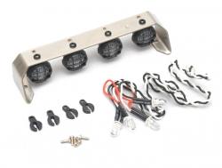 Miscellaneous All 12MM-4 Stainless Steel Led Light Set White by Boom Racing