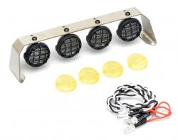 Miscellaneous All 18MM-4 Stainless Steel Led Light Set Yellow by Boom Racing