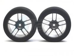 Miscellaneous All 30MM-35Sh.(Medium Soft) For 1/10 Rear Tire (Black Series) by Speedmind
