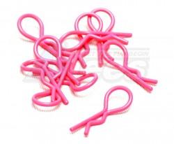 Miscellaneous All Heavy Duty Bent Body Clips (10) F-Pink by Speedmind