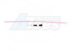 Miscellaneous All Universal Antenna Set W/Cap & Mount Flu.Pink by Speedmind