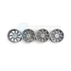 Miscellaneous All Turbine-Blade Wheel 24MM Silver 0-Off by Speedmind