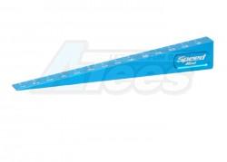 Miscellaneous All Presicion Alum. Ride Height Gauge Linear Type Blue by Speedmind