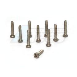 Miscellaneous All Titanium Round Head Tapping Screw 3 X 15MM by Speedmind