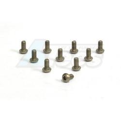 Miscellaneous All 3X6MM Titanium Button Head Hex-Socket Screw (10) by Speedmind