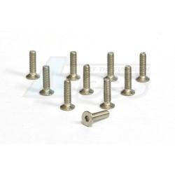 Miscellaneous All 3X12MM Stainless Steel Flathead Hex-Socket Screw (10) by Speedmind