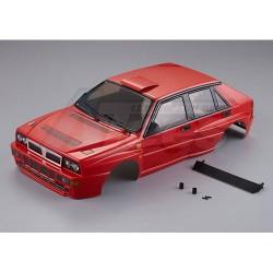 Miscellaneous All Lancia Delta HF Integrale Finished Body Red (Printed) Light Buckets Assembled by Killerbody