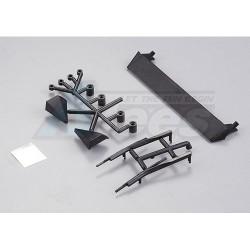 Miscellaneous All Lancia Delta HF Integrale Black Plastic Parts by Killerbody