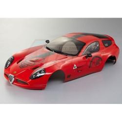 Miscellaneous All Alfa Romeo TZ3 Corsa Finished Body Red (Printed) Decorative Sticker Decaled Light Buckets Assembled by Killerbody