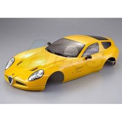 Miscellaneous All Alfa Romeo TZ3 Corsa Finished Body Yellow (Printed) Light Buckets Assembled by Killerbody