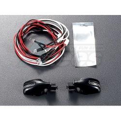 Miscellaneous All Wing Mirror W/Led Unit Set For 1/10 Rc Touring Car (For SUV) by Killerbody