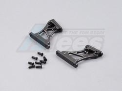 Miscellaneous All Rear Wing Mount  (CNC Aluminum) Used With 1/7 RC Touring Car by Killerbody